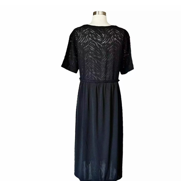 Zara black midi dress - Picture 2 of 5